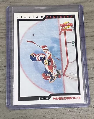 John Vanbiesbrouck - Florida Panthers - 1996-97 Score - Hockey Card - #63 • $0.99