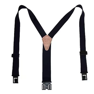 Men's Elastic Hook End Camouflage Suspenders Navy Regular • $24.51