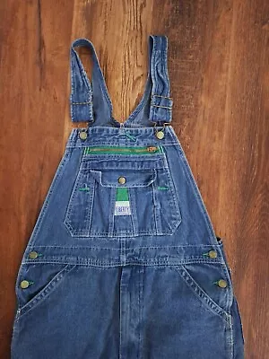 Liberty Bibb Denim Overall Men's 36x30 • $38.44