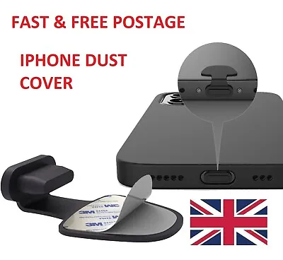 Iphone 13 Dust Plug Cap Cover Charging Lightning Port Anti Dust Lightening • £2.95