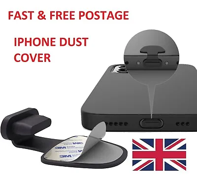 IPhone 14 13 12  Pro Max Dust Plug Cap Cover Charging Lightning Port Anti Dust • £2.95