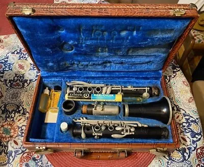 Leblanc Noblet 40 Intermediate Wooden Clarinet & Original Case 1965 Paris France • $149.99