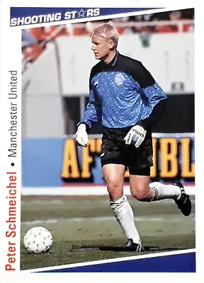 £4.99 • Buy Merlin Shooting Stars 1991/92 PETER SCHMEICHEL MANCHESTER UNITED ROOKIE RC #156