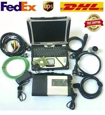 Newest Mb Star C5 Doip Mercedes-benz Sd Connect Diagnostic Tool With Laptop 2024 • $1055