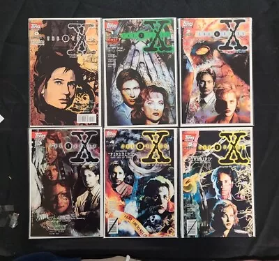 X-Files Comic Book Lot #0  1 2 3 4 5 1995 Topps 1st Print TV Reboot 🔥  • $20