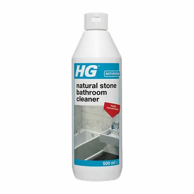 HG Natural Stone Bathroom Cleaner 500ml Concentrated Cleaner For Marble Granite • £9.19