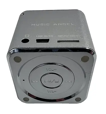 Original Music Angel JH-MD06 MP3 Player Mini Digital Speaker Phone PC Silver • $11.50