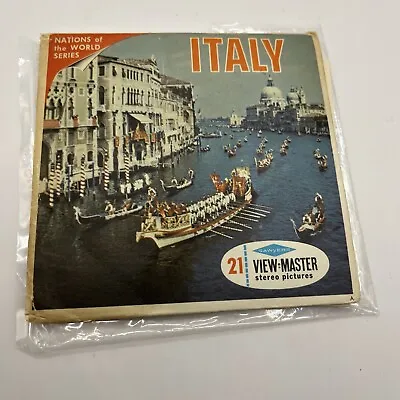 Sawyer's B180 Italy Nations Of The World Travel Series View-master Reels Packet • $21.99