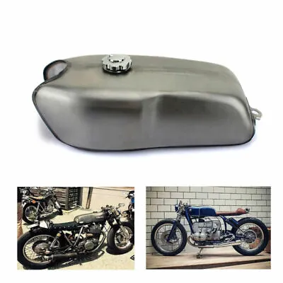 Cafe Racer Gas Fuel Tank 2.4 Gal 9L For Yamaha RD 50 350 400 500 Classic Custom • £89.98