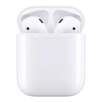 Apple AirPods (2nd Gen) With Charging Case MV7N2ZA/A - White • $199