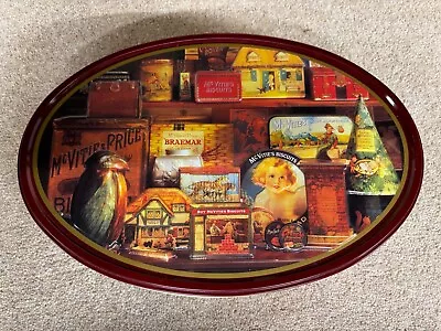 Retro Vintage McVitie's Biscuits Oval Tin Lucie Attwell And Other Images (c.90s) • £3.90