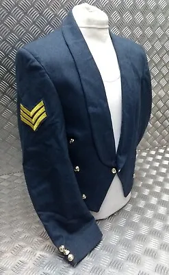 RAF Mess Jacket Uniform Dress RAF Uniform Issued & Fully Buttoned SGT Insignia • £76.49