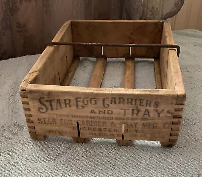 Antique Star Egg Crate New York • $95