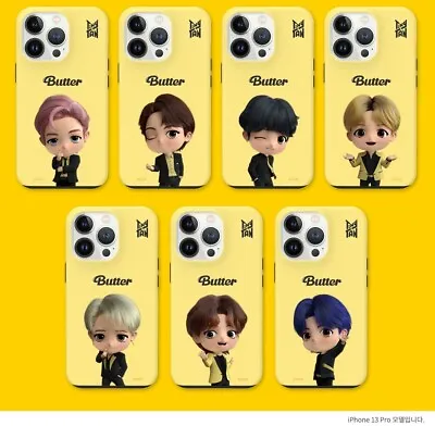 K-POP BTS TinyTAN Phone Cellphone Case Butter 3D Slim Fit IPhone Galaxy Support • $37