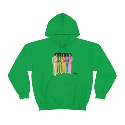 Jackson 5 Retro Hoodie - Michael MJ 1970s Afro Jackson Five Hooded Sweatshirt • $45.99