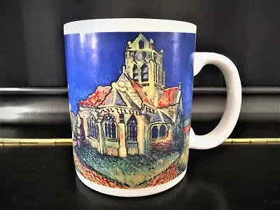 Mug Famous Van Gogh Go Field Church At Auvers Coffee Tea Art - HTF Vincent • $17.70