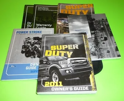 2011 FORD F SUPER DUTY OWNERS MANUAL 11 GUIDE F250 F350 +NAVIGATION +case DIESEL • $62.99