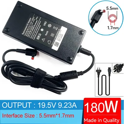 Laptop AC Adapter Charger For Acer Aspire 7 A717-71G-57F5 A717-72G-7600 • $68.89