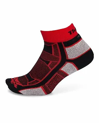 Thorlos Unisex Adult OAQU Outdoor Athlete Thin Padded Ankle Sock 6 Pairs • $85