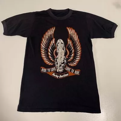 HOT!!_Vintage 80’s Extremely Rare Harley-Davidson T-Shirt Size S-5XL • $29.90