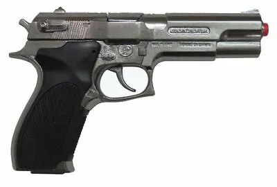 NEW Gonher Police S&W 45 Style 8-Shot Diecast Toy Cap Gun • $24.99
