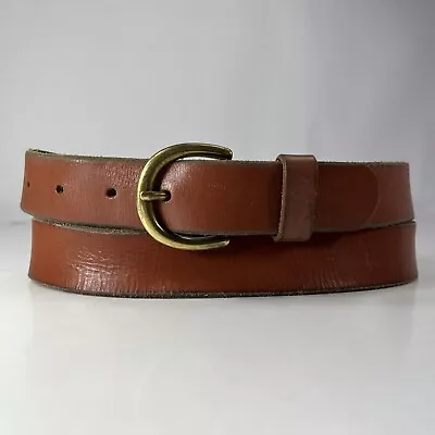 Target Brown Genuine Leather Dress Belt - Size 40 • $11.20