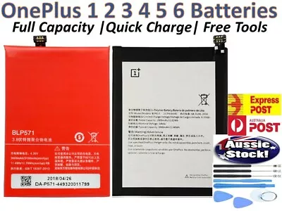 $20.35 • Buy OEM OnePlus Replacements Battery For OnePlus 1 2 3 5 6 7 7T 8 Pro | Ultra Li-ion