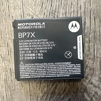 NEW OEM Motorola BP7X 3.7V Lithium Ion Battery (Titanium I1X XT603 A955 A957) • $5.99