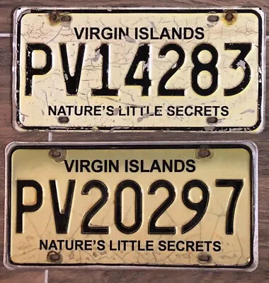 British Virgin Islands License Plate Former Series (pick One) • $28