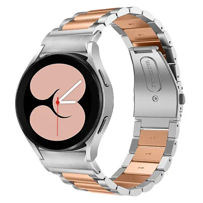 Stainless Steel Band Quick Release Strap For Samsung Watch 4 5 6 40/44/43/47mm • $22.19