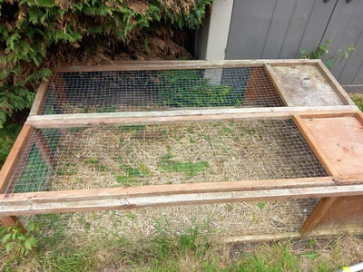 £30 • Buy Small Pet Enclosure Run Outdoor Safe Secure Wooden Removable Roof Quality 