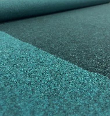 1.5 Yds Maharam Gemma Multi Pisces Blue Reversible Wool Upholstery Fabric • $31.20