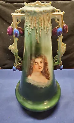 Vintage 14  Vienna Austria Portrait Vase - #15 • $29.99