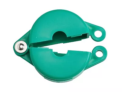 Brady-65595 Hinged Gate Valve Lockout Green For 1  - 2-1/2  Valve Diameters • $11.29