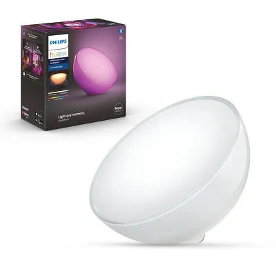 $165 • Buy Philips Hue Colour Go V2 Table Lamp White