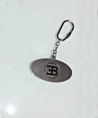 Heavy Brass Metal Chrome Key Holder For Bugatti Keychain Keyring • $73.32