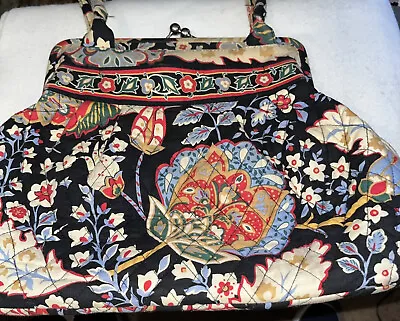 Vera Bradley Quilted Versailles Retired Alice KISS Lock Shoulder Bag • $24.50