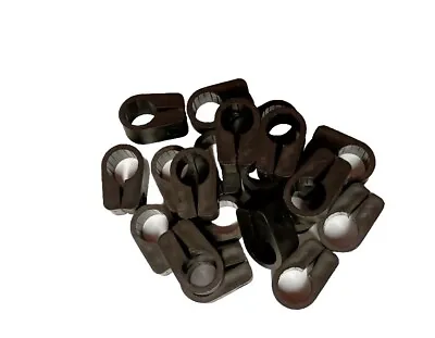 Armoured Cable Cleats Wire Cleat Steel Wired Outdoor C4 C5 C6 C7 C8 C9 C10 Clips • £13.99