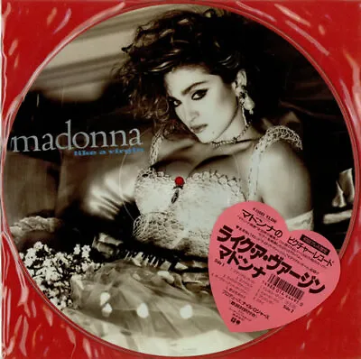 Madonna Like A Virgin Picture Disc LP Vinyl Album Record JPN • £187.90
