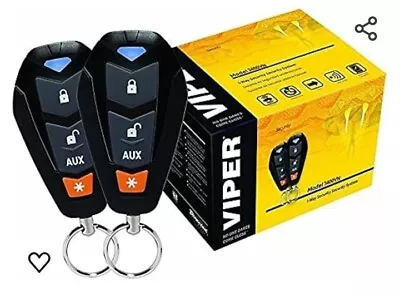 Viper 3400V 3-Channel 1-Way Keyless Entry Car Alarm System • $134.99