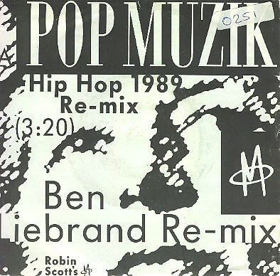 £8.09 • Buy M - Pop Muzik Hip Hop 1989 Re-Mix - Used Vinyl Record 7 - E7685A