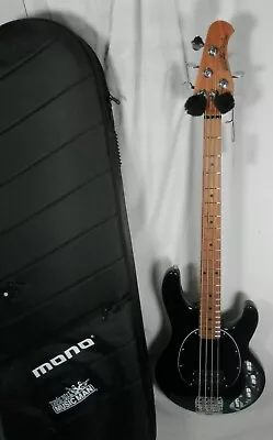 Ernie Ball Music Man StingRay Special Black Roasted Maple 4-string Bass NEW • $2499