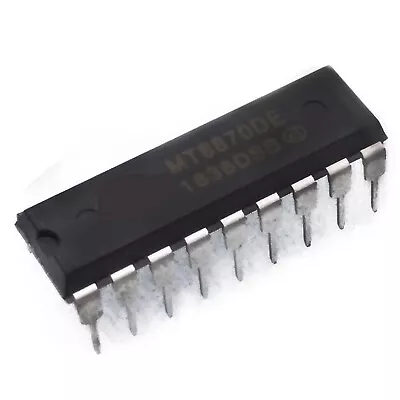 US Stock 10pcs MT8870 CMOS LOW POWER DTMF DECODER RECEIVER IC New • $10.80