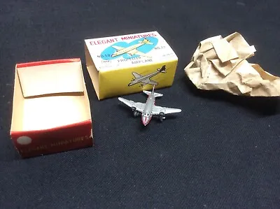  Vintage Linemar Elegant Miniatures #13 Marx Propeller Airplane W/ Box Rare • $10