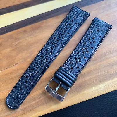 Vintage NOS 60's 20mm Tropic Style Rubber Divers Wristwatch Band Strap • $32.99