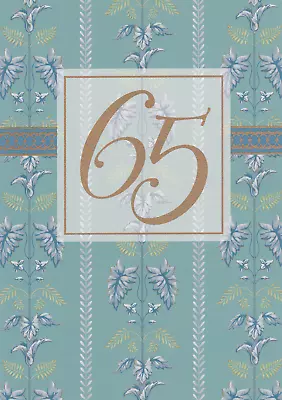 Marcel Schurman - 65th Birthday Card With Envelope 65 Years Young Greeting Card • $9.99
