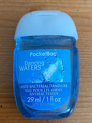 £5 • Buy PocketBac DANCING WATERS Anti-Bacterial Hand Gel NEW