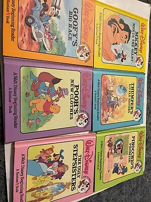 Lot Of 16 Walt Disney Fun To Read & Learn Library Books 1986 Missing 15 1718 • $29.57