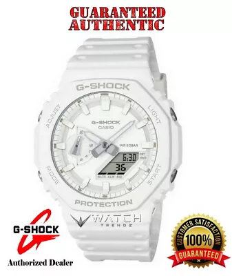 Casio G-Shock GA2100-7A7 Analog Digital White Watch - Authorized Dealer • $99