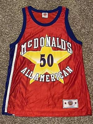 Vintage Corey Maggette McDonald’s All-American #50 NBA Basketball Jersey Size M • $24.99